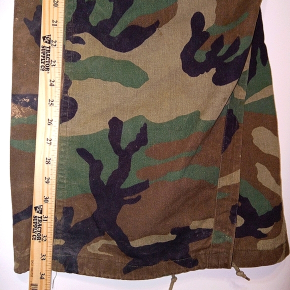 Camo Waders Cargo Pant Chemical Protective Zipper Utility Plus Size Big Tall XXL - Picture 10 of 11